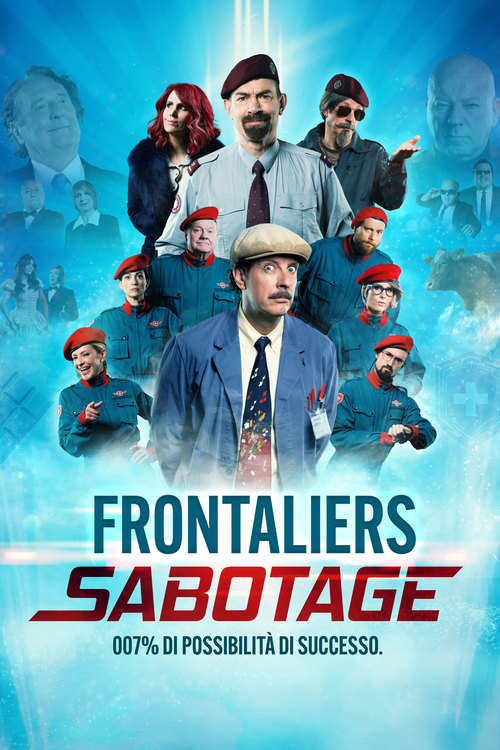 Frontaliers sabotage poster verticlale clean high